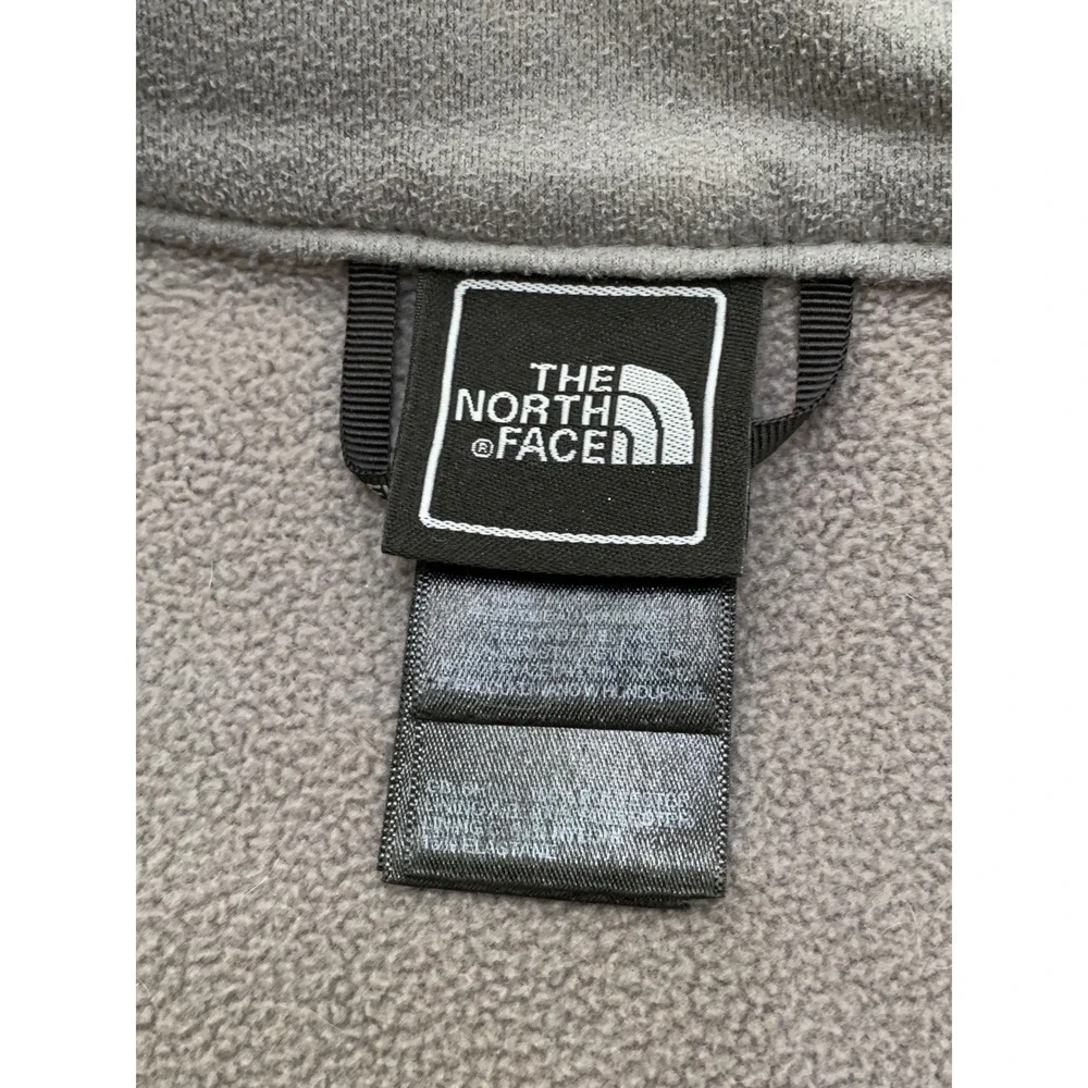 The North Face Apex Bionic Softshell Jacket Women's Small Grey Fleece Lined Wind